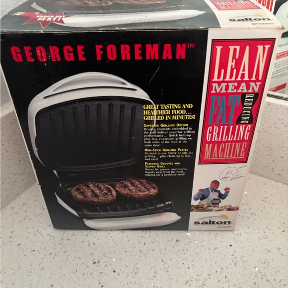 George Foreman Other - George Foreman white  Grilling Machine
